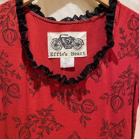 Effie’s Heart A-Line Lace-trimmed “Caron” Dress - Picture 3 of 4